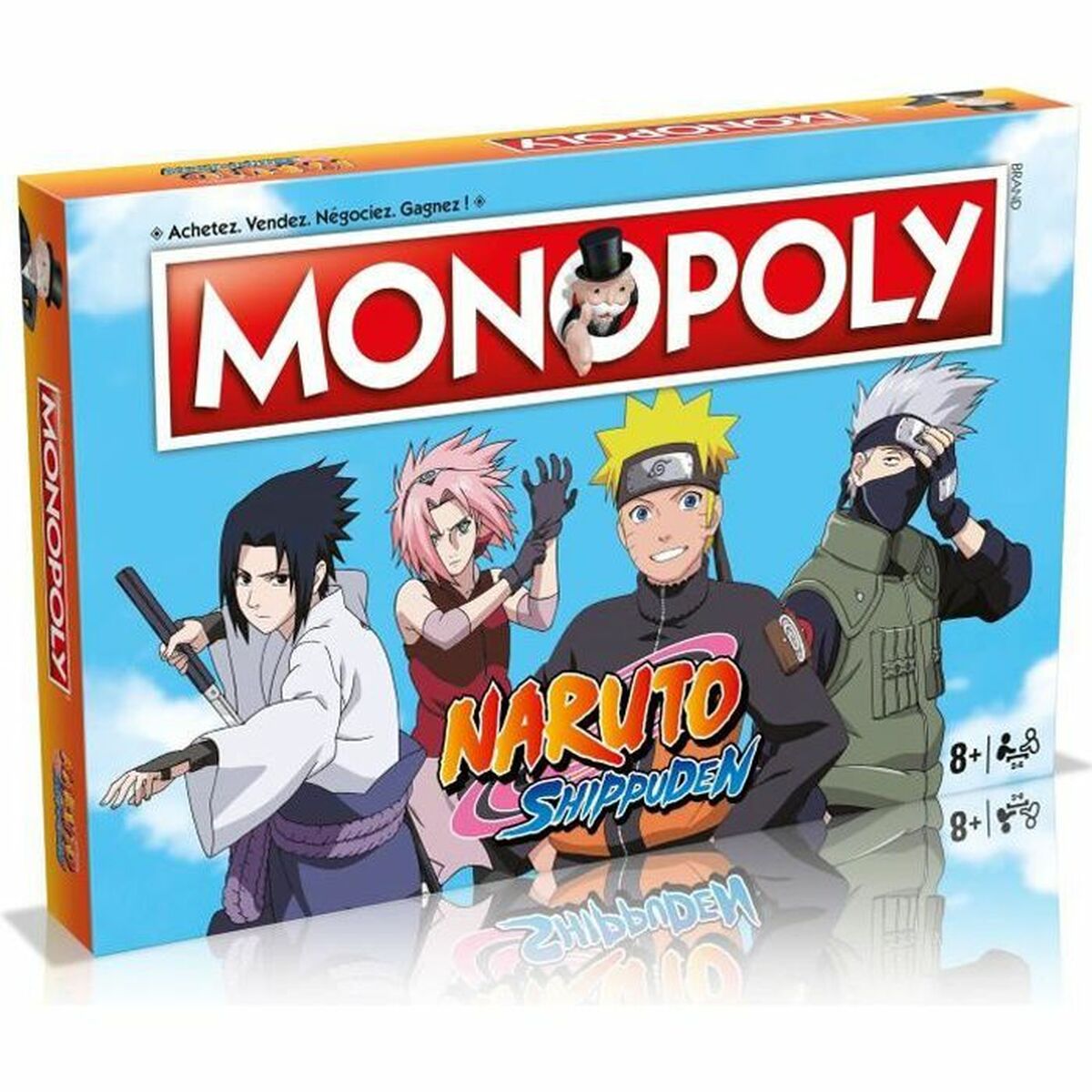 Gra Planszowa Winning Moves MONOPOLY Naruto (EN)