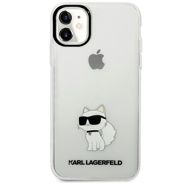 Karl Lagerfeld KLHCN61HNCHTCT Apple iPhone 11/XR transparent hardcase Ikonik Choupette