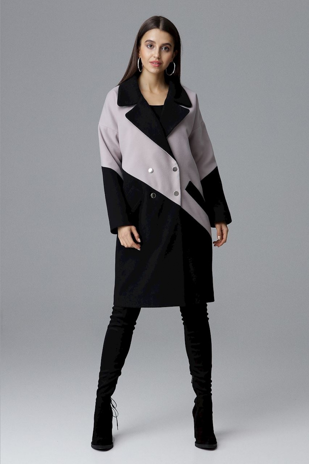  Coat model 124374 Figl  black