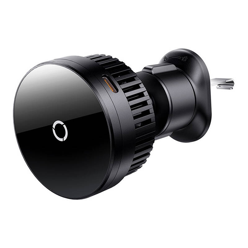 Baseus MagPro 15W car holder for air vent with wireless charging (black)