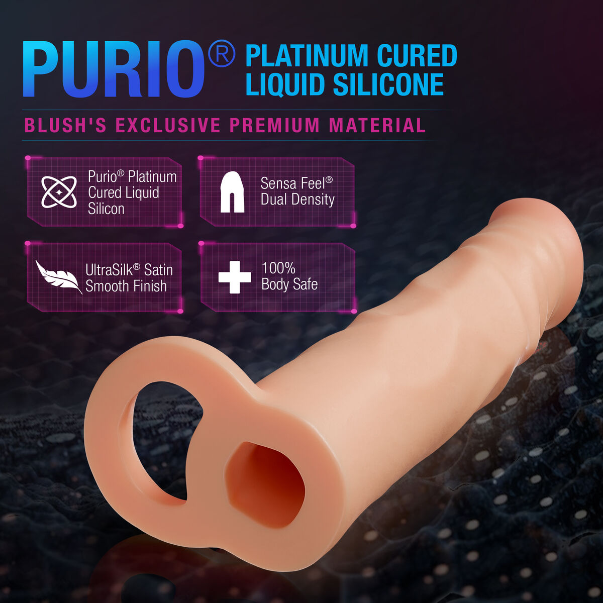 Penis cover Blush Performance Plus Meat