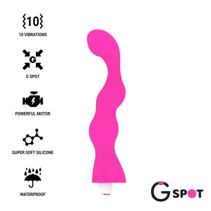 G-SPOT- GEORGE G-SPOT VIBRATOR GUM PINK