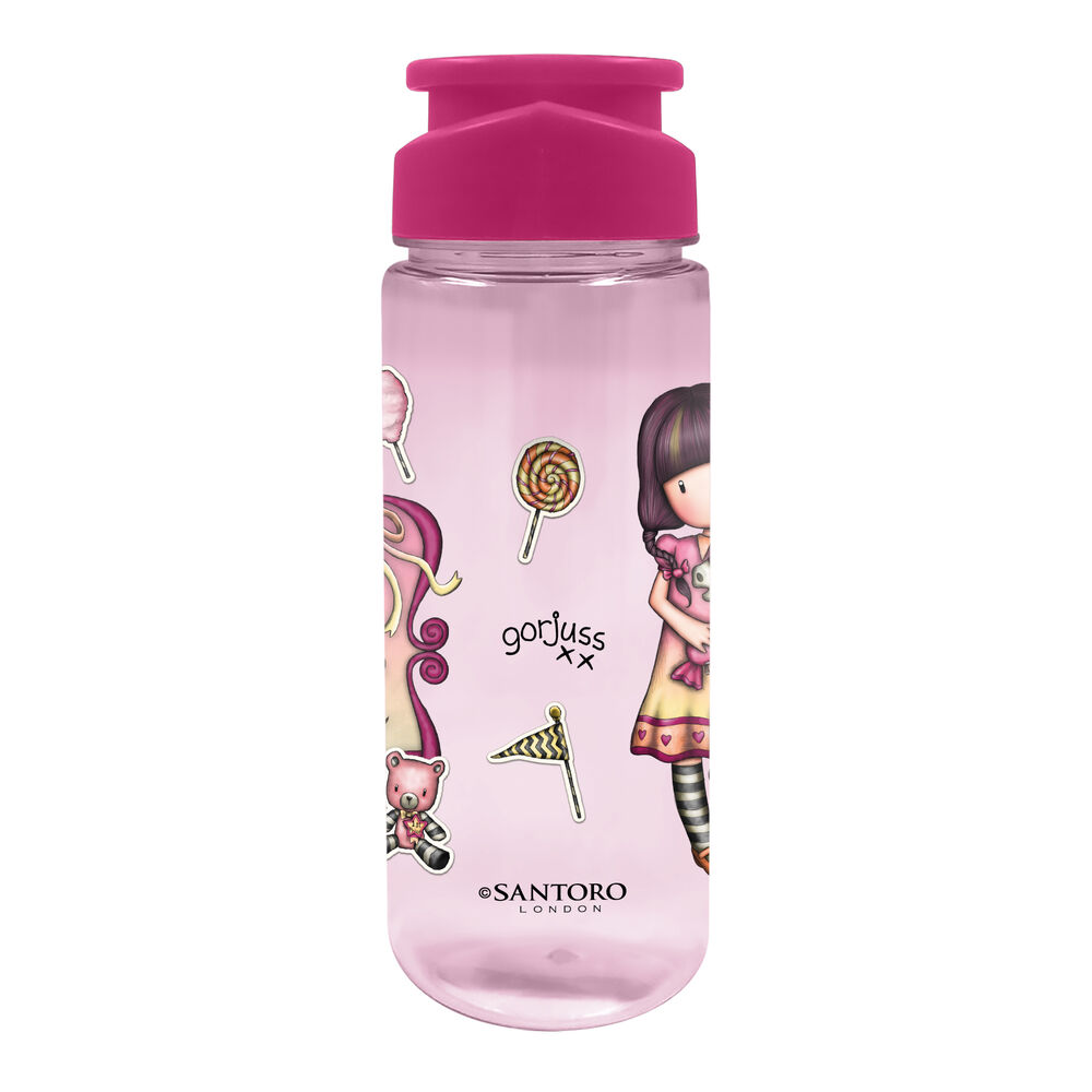 Water bottle Gorjuss Carousel Pink PVC (500 ml)