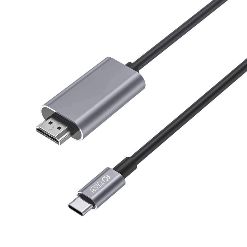 Tech-protect Ultraboost USB-C/HDMI Cable 4K 60hz 200cm Black