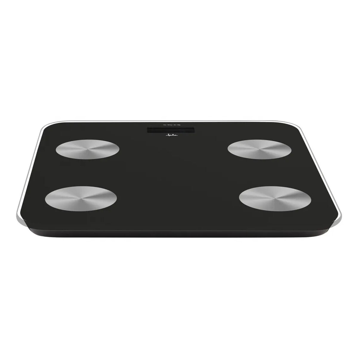 Digital Bathroom Scales JATA HBAS1155 Black Glass Tempered Glass 180 kg Digital Bathroom Scales JATA HBAS1155 Black Glass Tempered Glass 180 kg