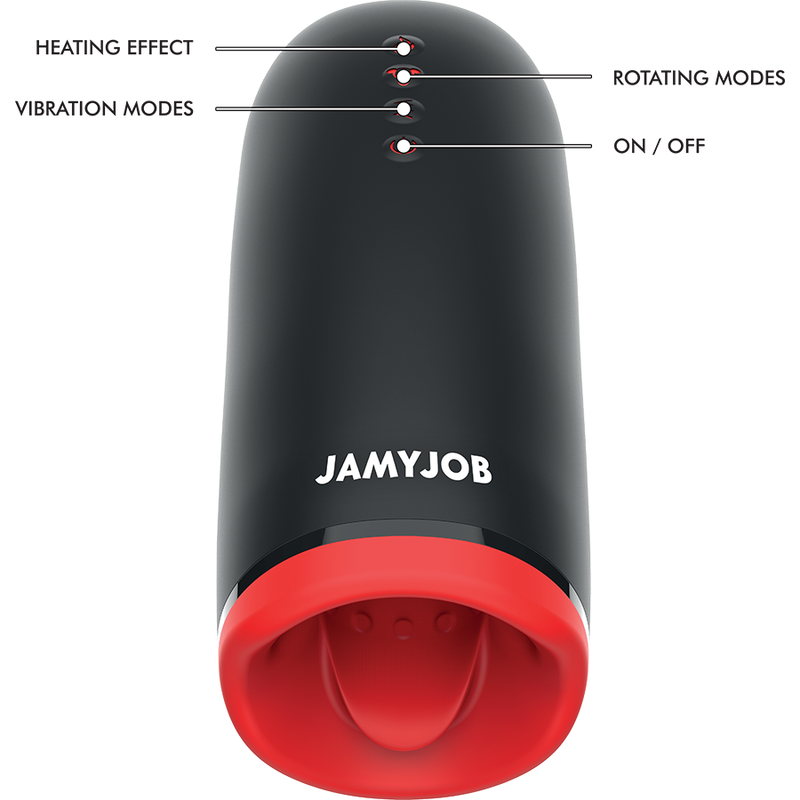 JAMYJOB - SPIN-X HEATING AND ROTATION MASTURBATOR