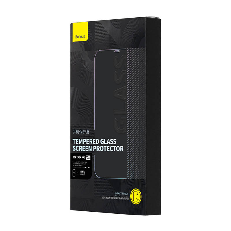 Baseus Schott HD 0.3mm Glass Apple iPhone 14 Pro + anti dust filter