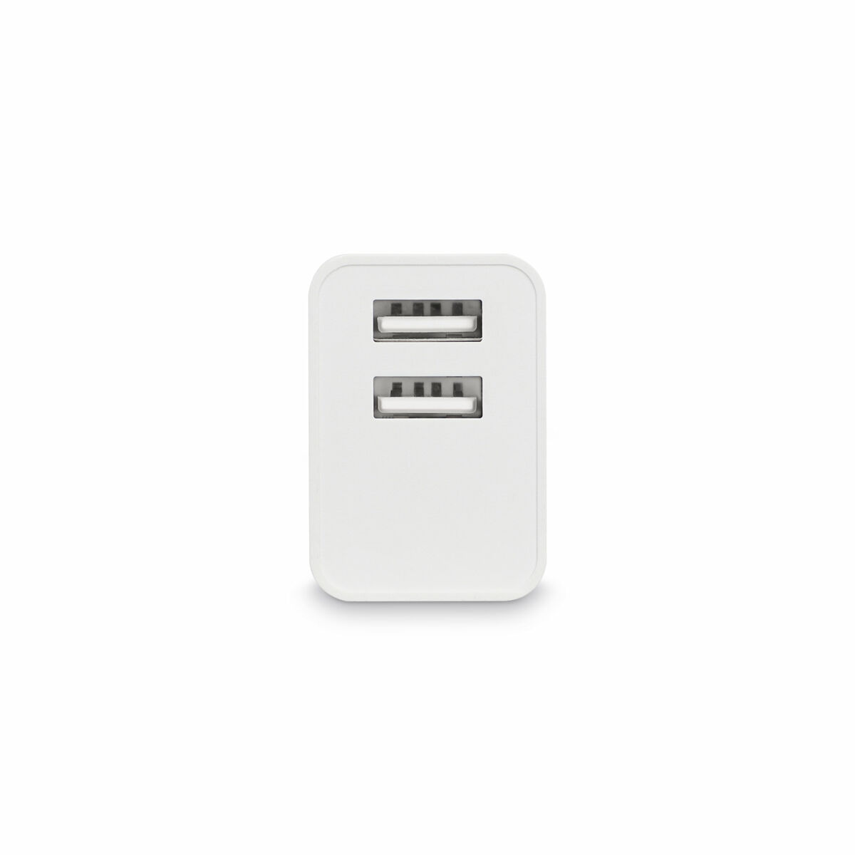 Wall Charger KSIX 2 USB 2.4A White Wall Charger KSIX 2 USB 2.4A White