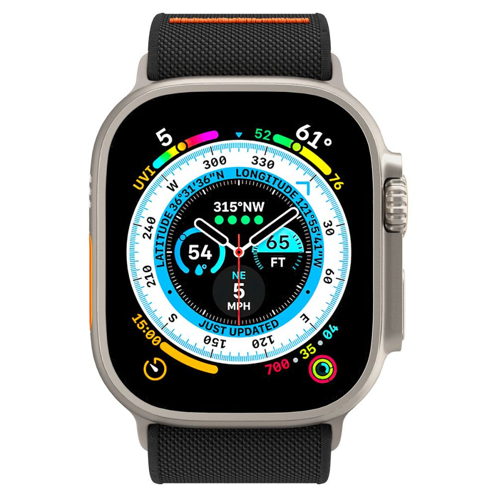 Spigen Fit Lite Ultra Apple Watch 4/5/6/7/SE/8/Ultra 44/45/49mm Black