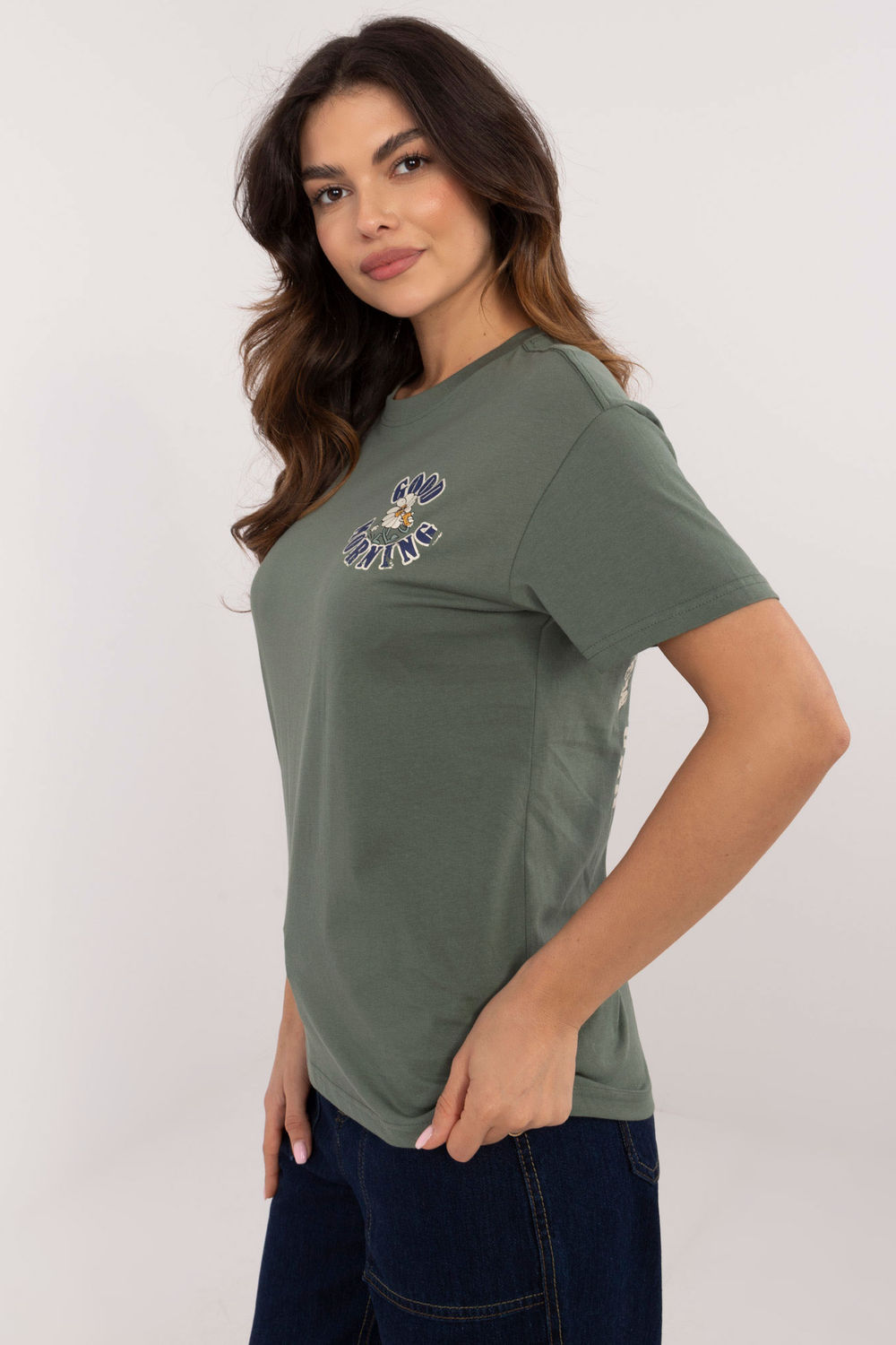  T-shirt model Sublevel  green