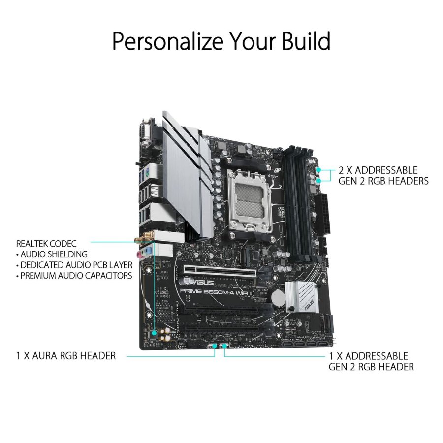 Motherboard Asus AMD AM5 AMD AMD B650 Motherboard Asus AMD AM5 AMD AMD B650