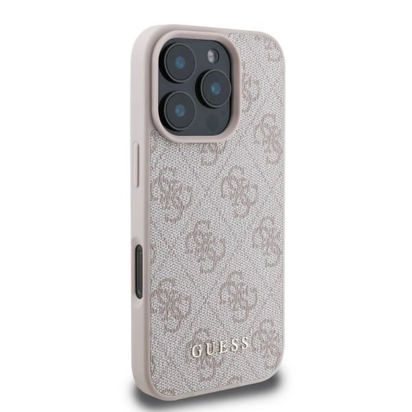 Case Guess GUHCP16XG4GFPI Apple iPhone 16 Pro Max hardcase 4G Classic pink