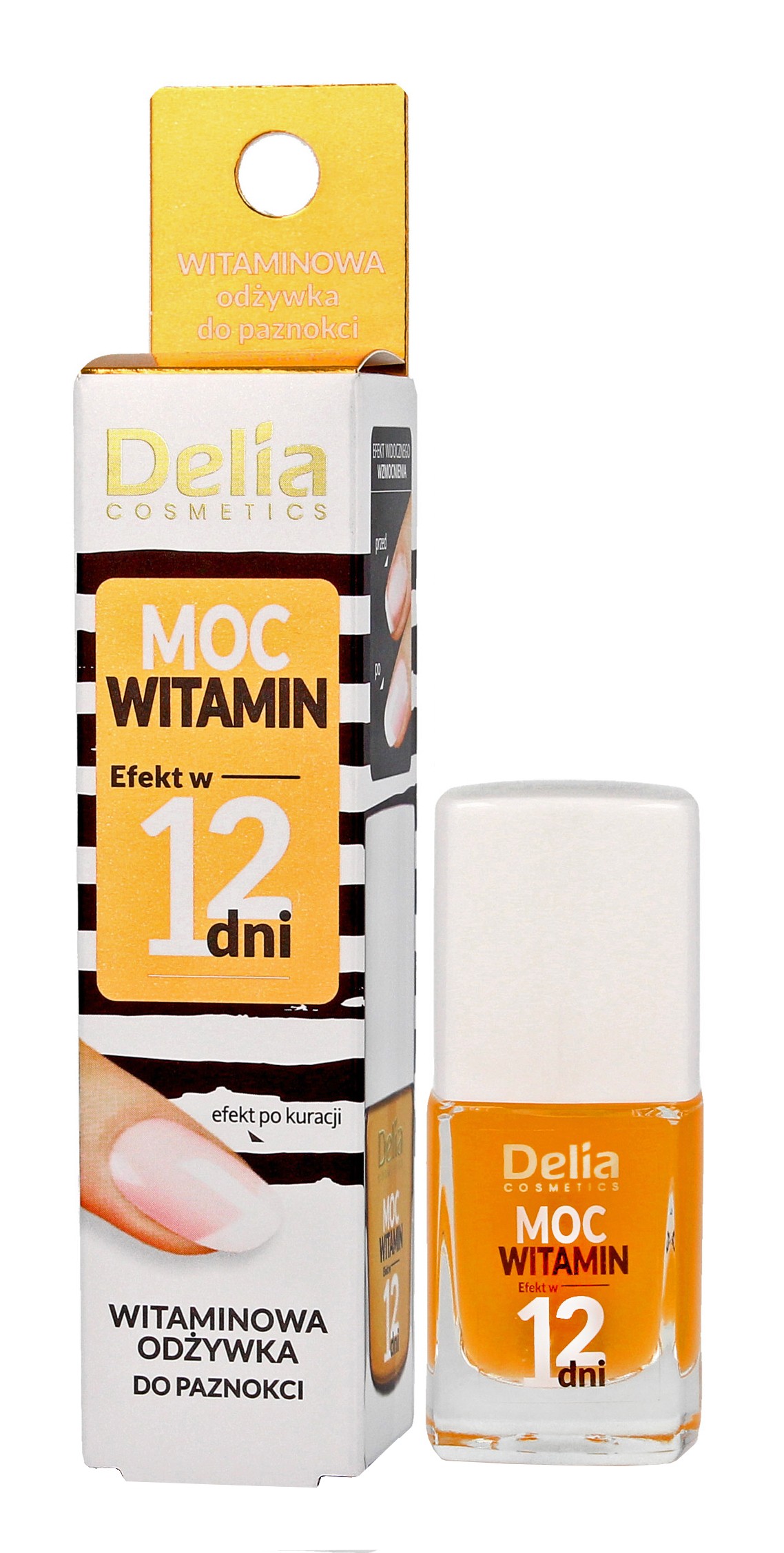 Delia Cosmetics Efekt w 12 dni Odżywka do paznokci Moc Witamin-witaminowa 11ml