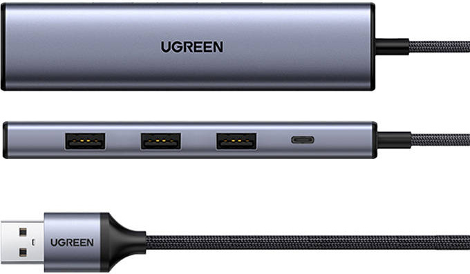 Hub UGREEN 5w1 USB - 4x USB 3.0