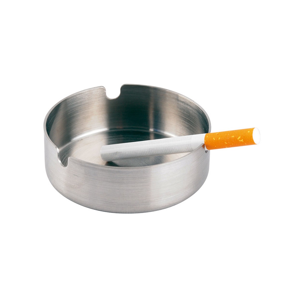 Ashtray Polyflame Silver Classic Stainless steel (Ø 8 cm)