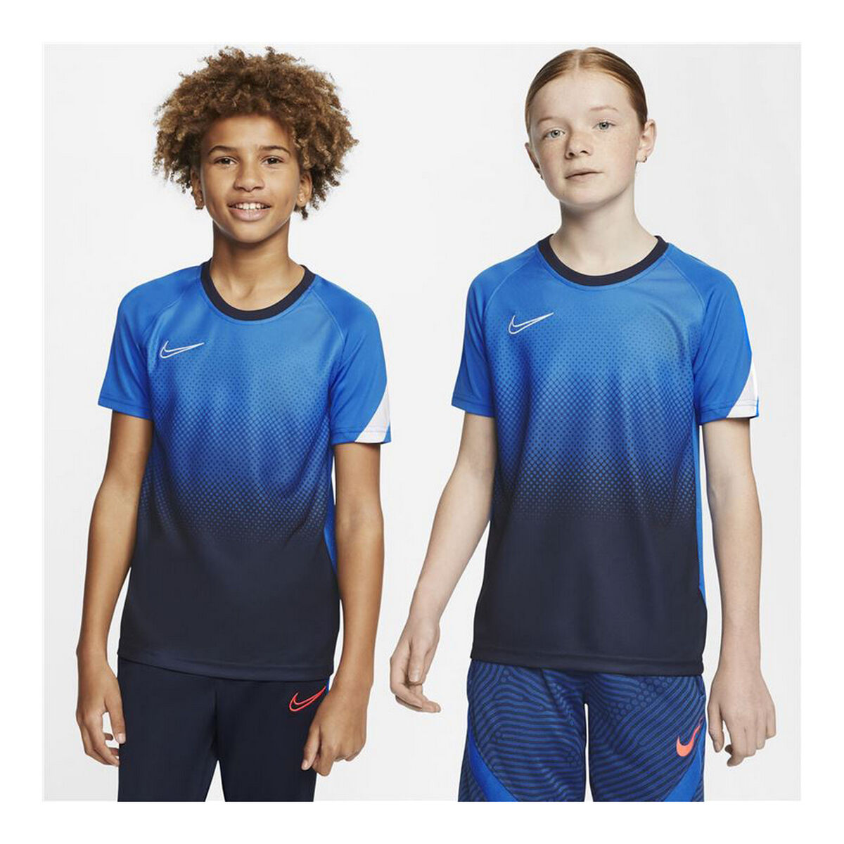 Children's Short Sleeved Football Shirt Nike  Dri-FIT Academy