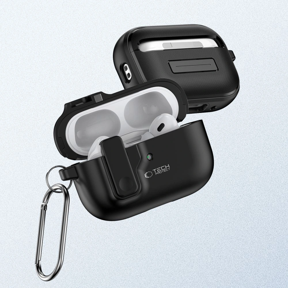 Tech-Protect Slim Hook Apple Airpods Pro 1 / 2 Black