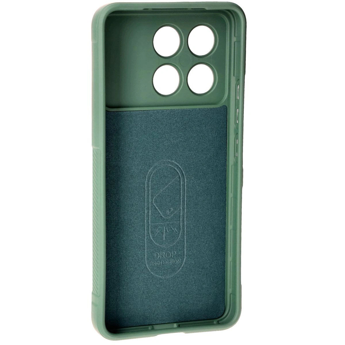 Bizon Case Tur Xiaomi Poco F6 Pro dark green