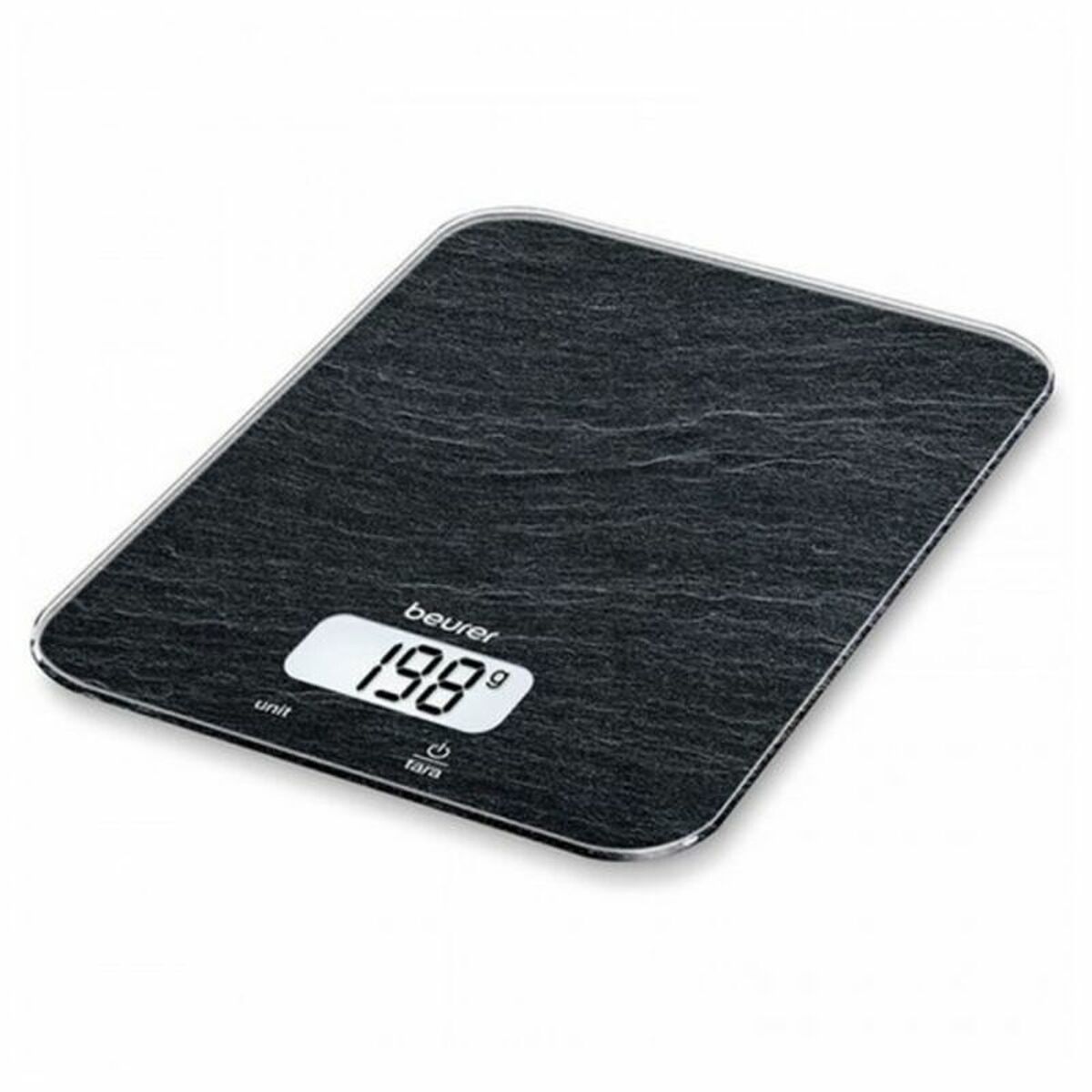 kitchen scale Beurer KS19 PIZARRA Black 5 kg