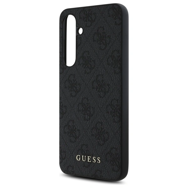 Guess GUHCS24FEG4GFGR Samsung Galaxy S24 FE hardcase 4G Metal Gold Logo grey