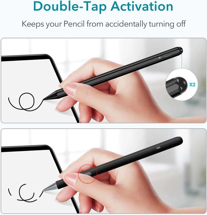 ESR Digital+ Magnetic Stylus Pen to Apple iPad White