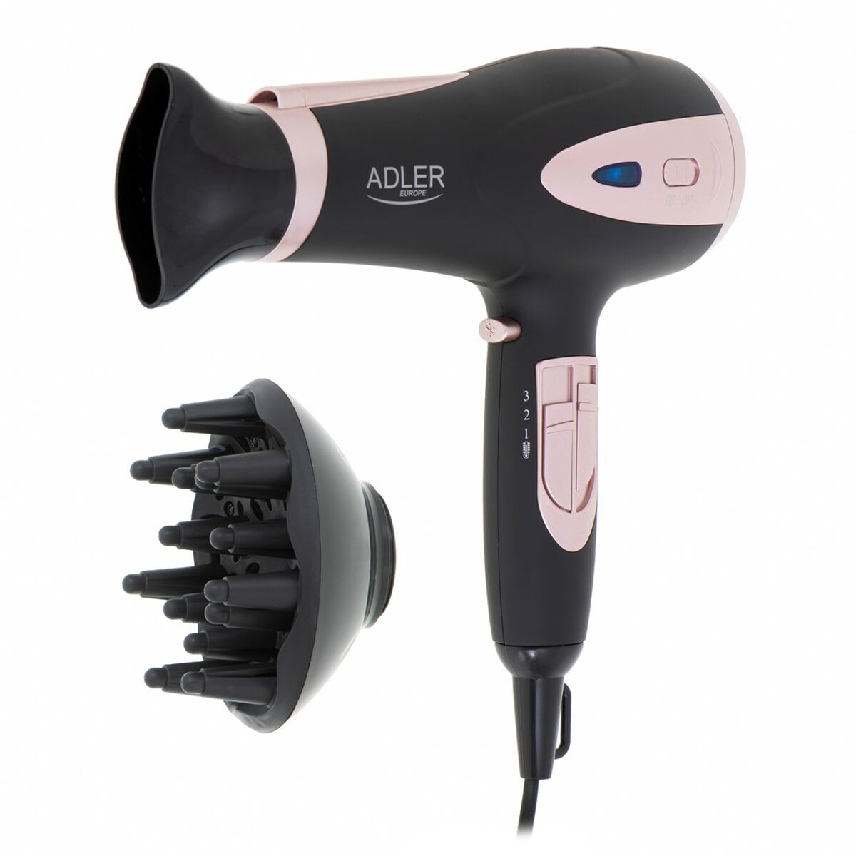 Hairdryer Adler AD 2248 Black 2400 W