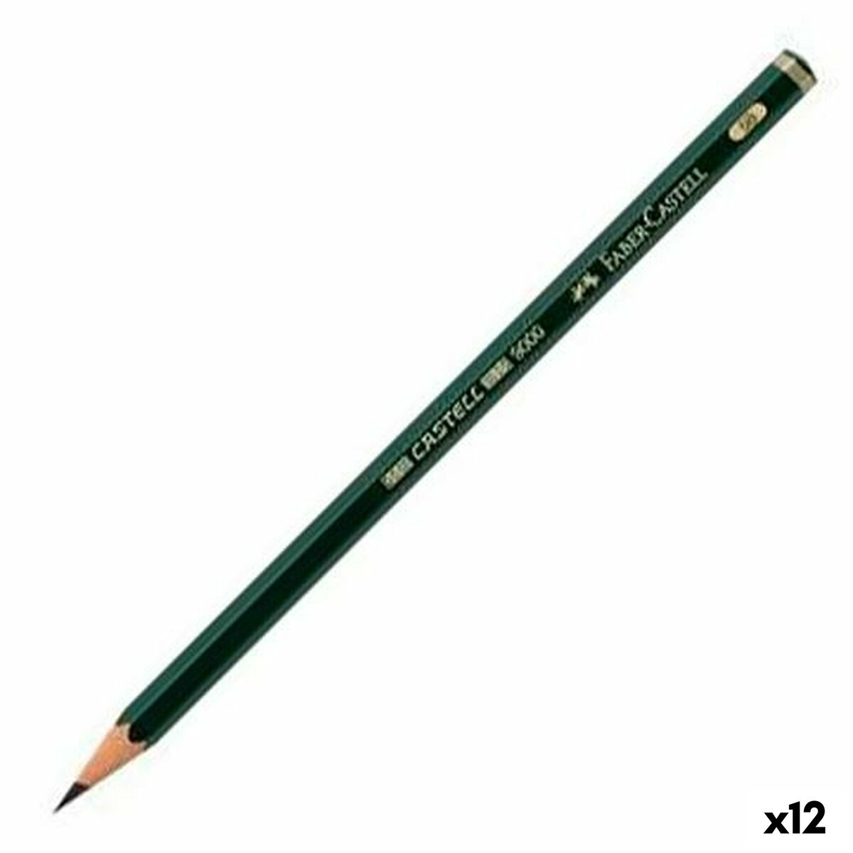 Pencil Faber-Castell 9000 Ecological 5B (12 Units)