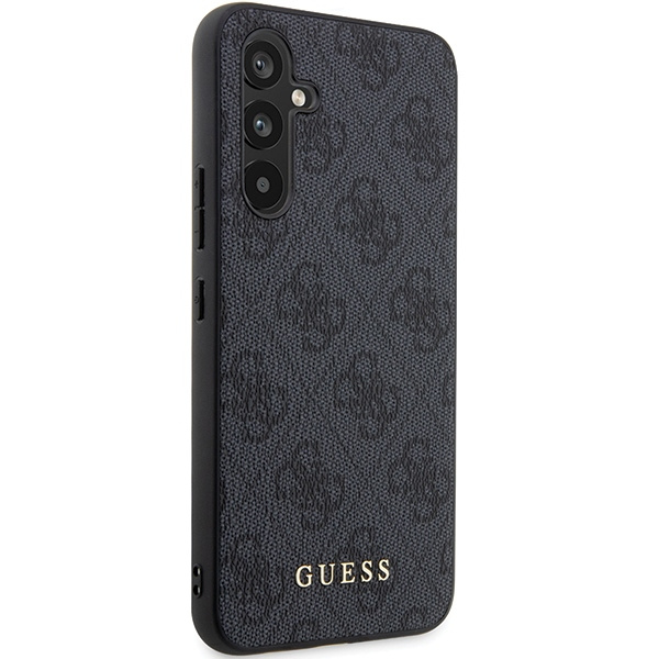 Guess GUHCS23FEG4GFGR Samsung Galaxy S23 FE hardcase 4G Metal Gold Logo grey