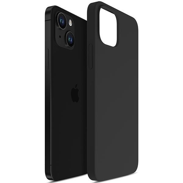 Case 3MK Silicone Case Apple iPhone 13 black/black