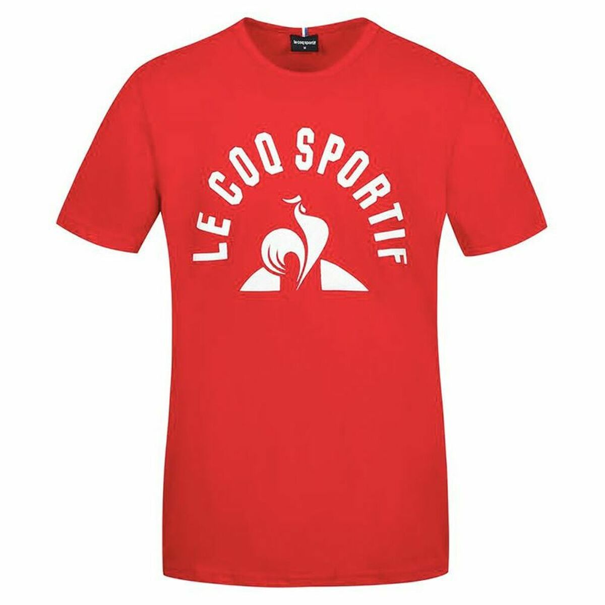 Men’s Short Sleeve T-Shirt Le coq sportif Bat Nº2 Red