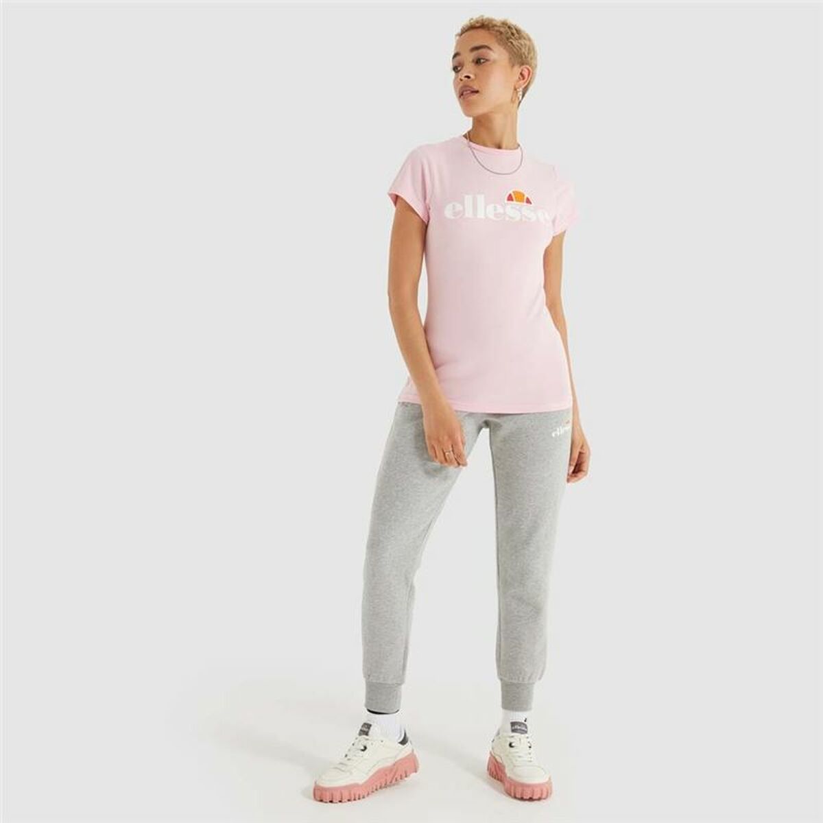 Women’s Short Sleeve T-Shirt Ellesse Hayes Pink