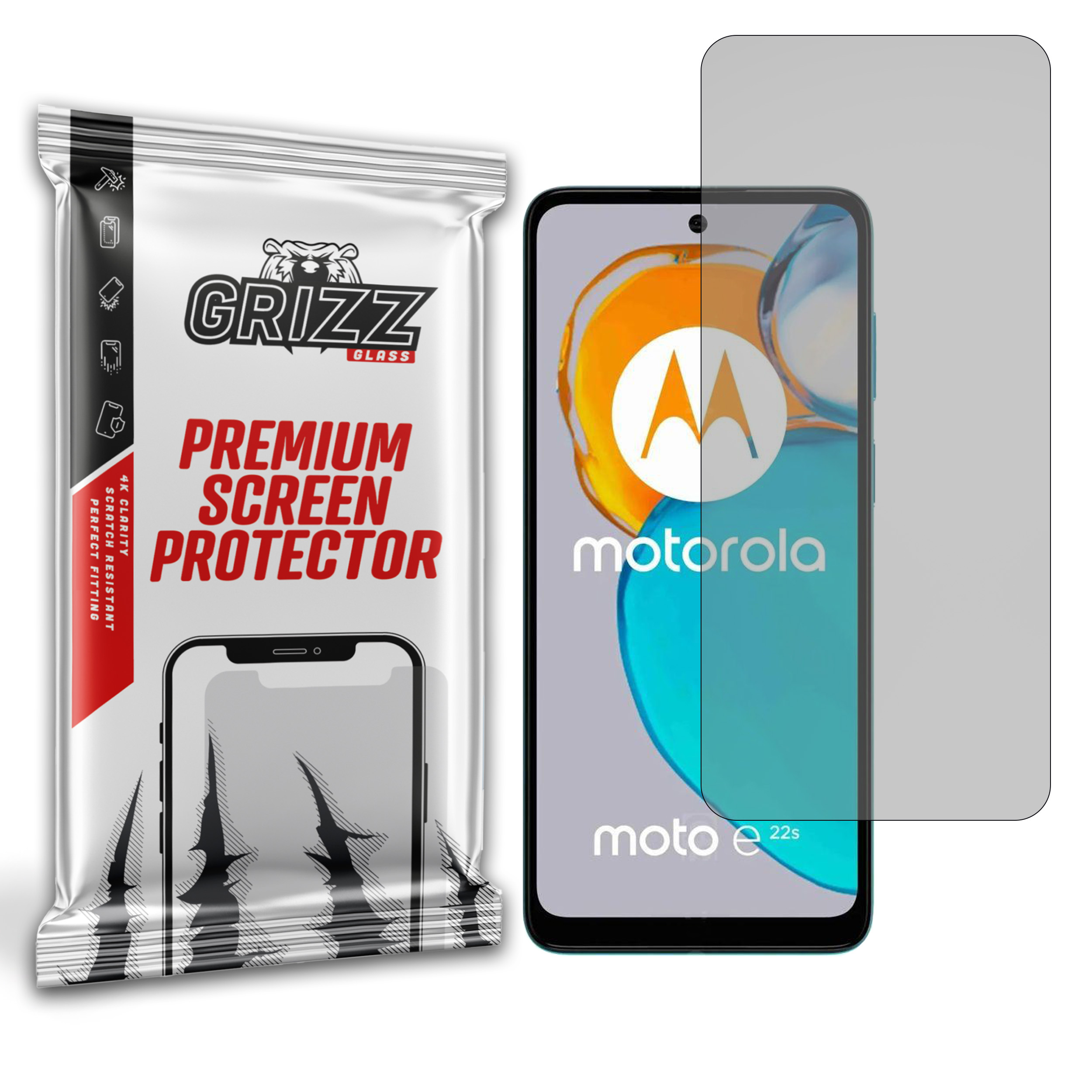 GrizzGlass PaperScreen Motorola Moto E22s