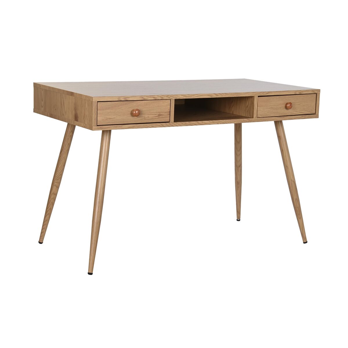 Desk DKD Home Decor Metal MDF Wood (120 x 60 x 76 cm)