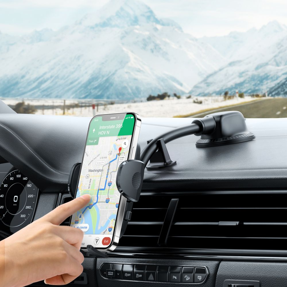 Joyroom JR-ZS259 Long Arm Dashboard Car Mount Black