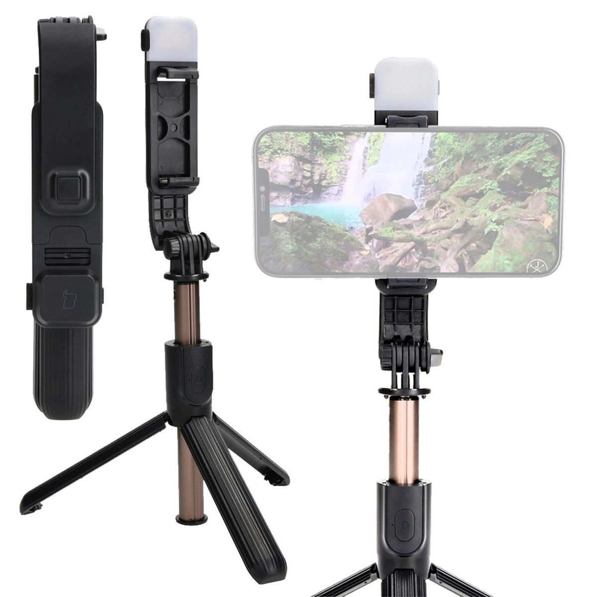 Bizon Accessories Selfie Lamp black