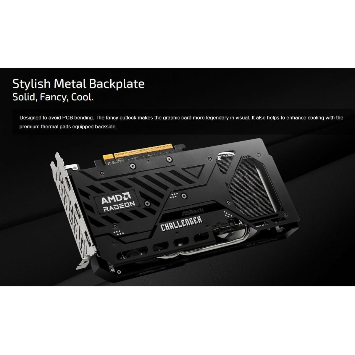 Graphics card ASRock RX9060XT CL 8GO 8 GB GDDR6 RADEON RX 9060 XT