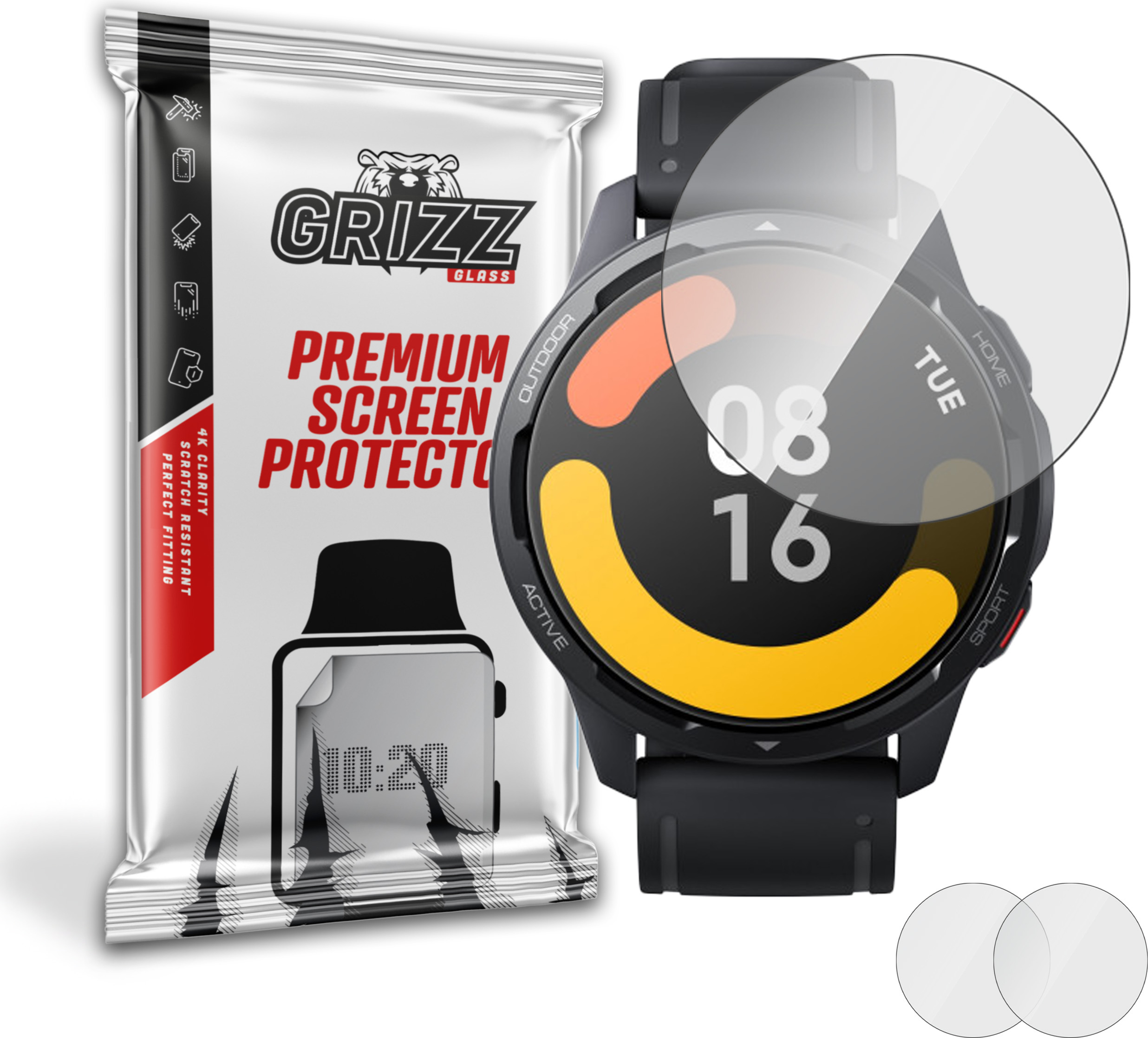 GrizzGlass HybridGlass Xiaomi Watch S1 Active