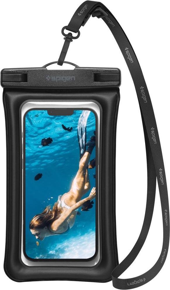 Spigen A610 Universal Waterproof Float Case Black