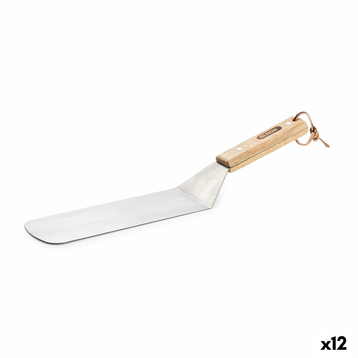 Spatula Algon 1 mm 37,5 cm (12 Units)