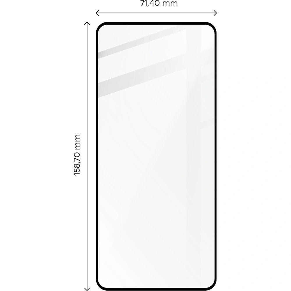 Bizon Glass Edge Xiaomi Poco F4 GT black
