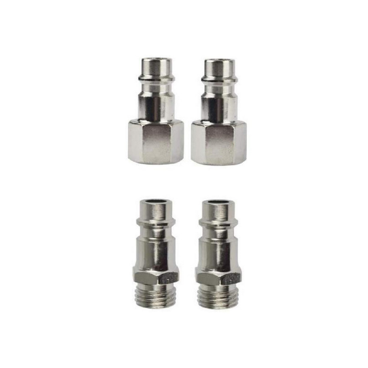 Set Nakrętki 1/4" Sprężone Powietrze 5 Sztuk