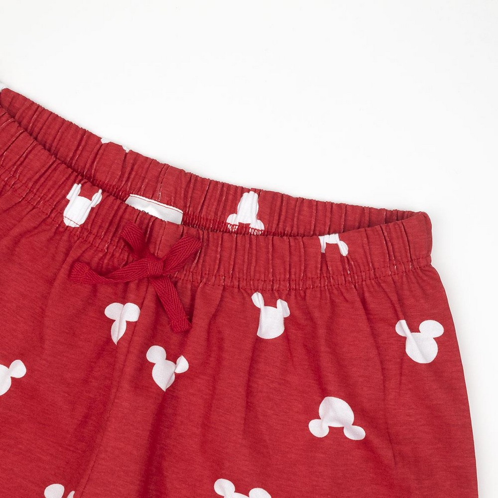 Summer Pyjama Minnie Mouse Lady Red Grey