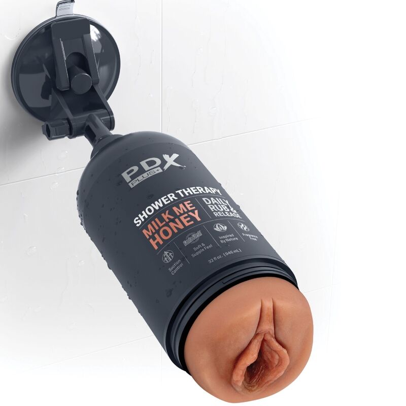 PDX PLUS - STROKER DISCREET DESIGN SHAMPOO BOTTLE MILK ME HONEY CARAMEL