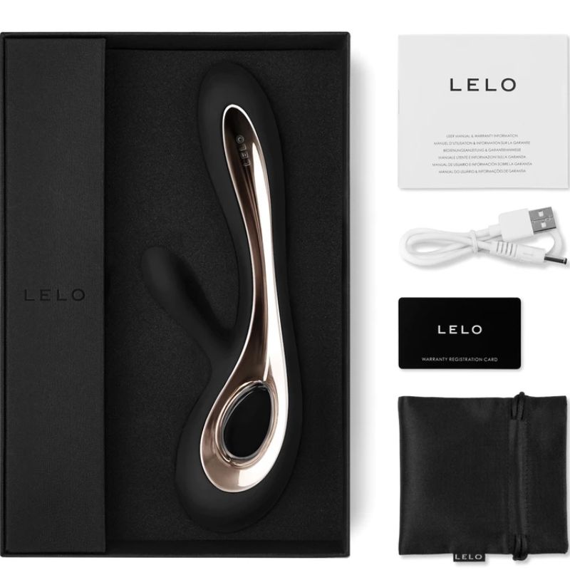 LELO - SORAYA 2 VIBRATOR RABBIT BLACK