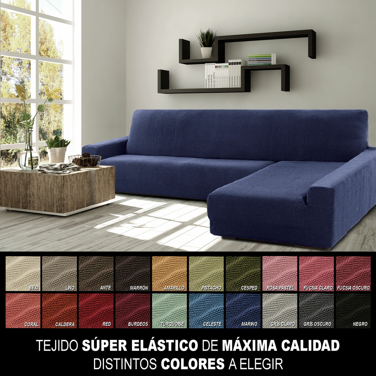 Cover for chaise longue with long right arm Sofaskins NIAGARA 210 - 340 cm Cover for chaise longue with long right arm Sofaskins NIAGARA 210 - 340 cm