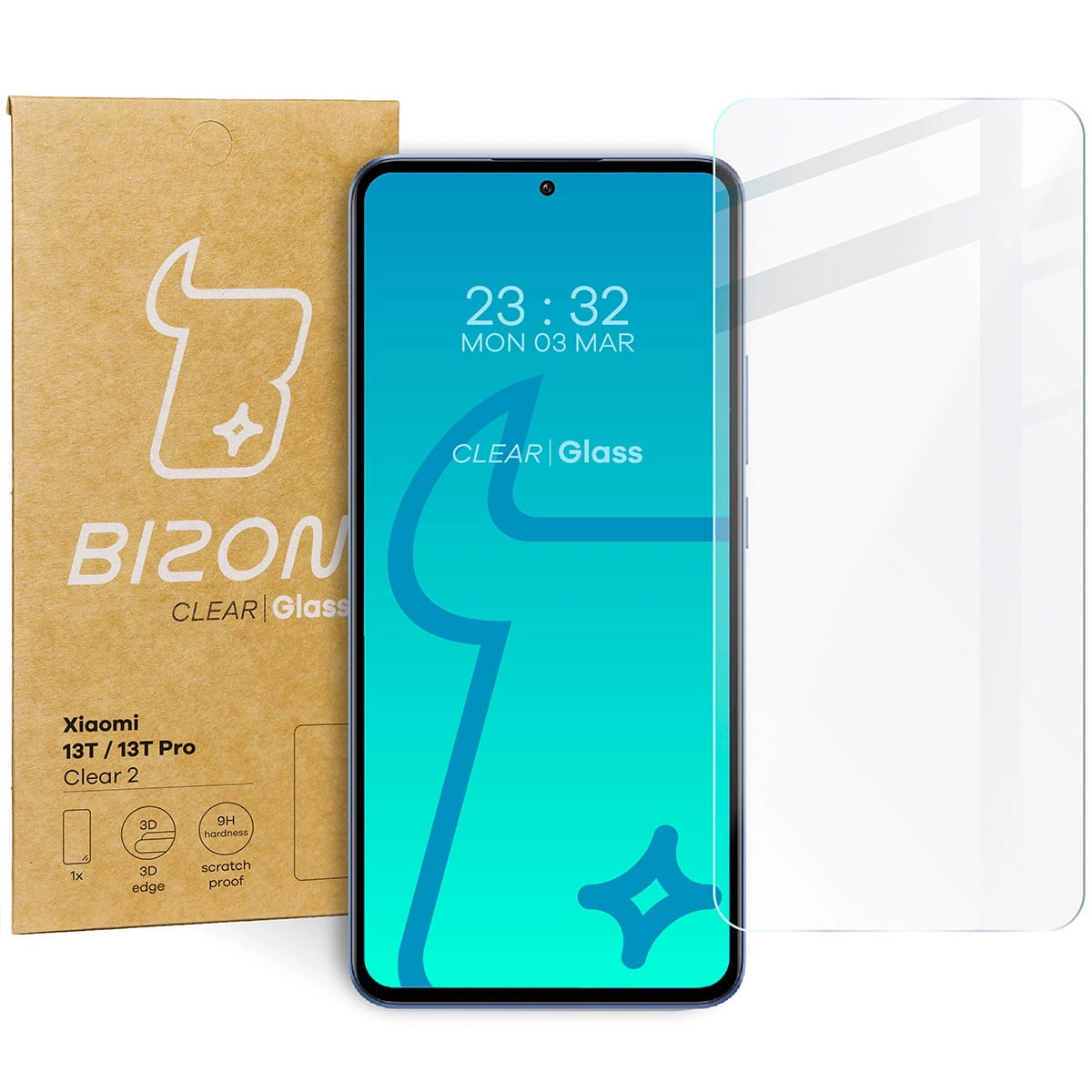 Bizon Glass Clear 2 Xiaomi 13T / 13T Pro