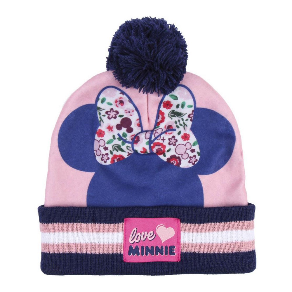 Mütze und Handschuhe Minnie Mouse Rosa