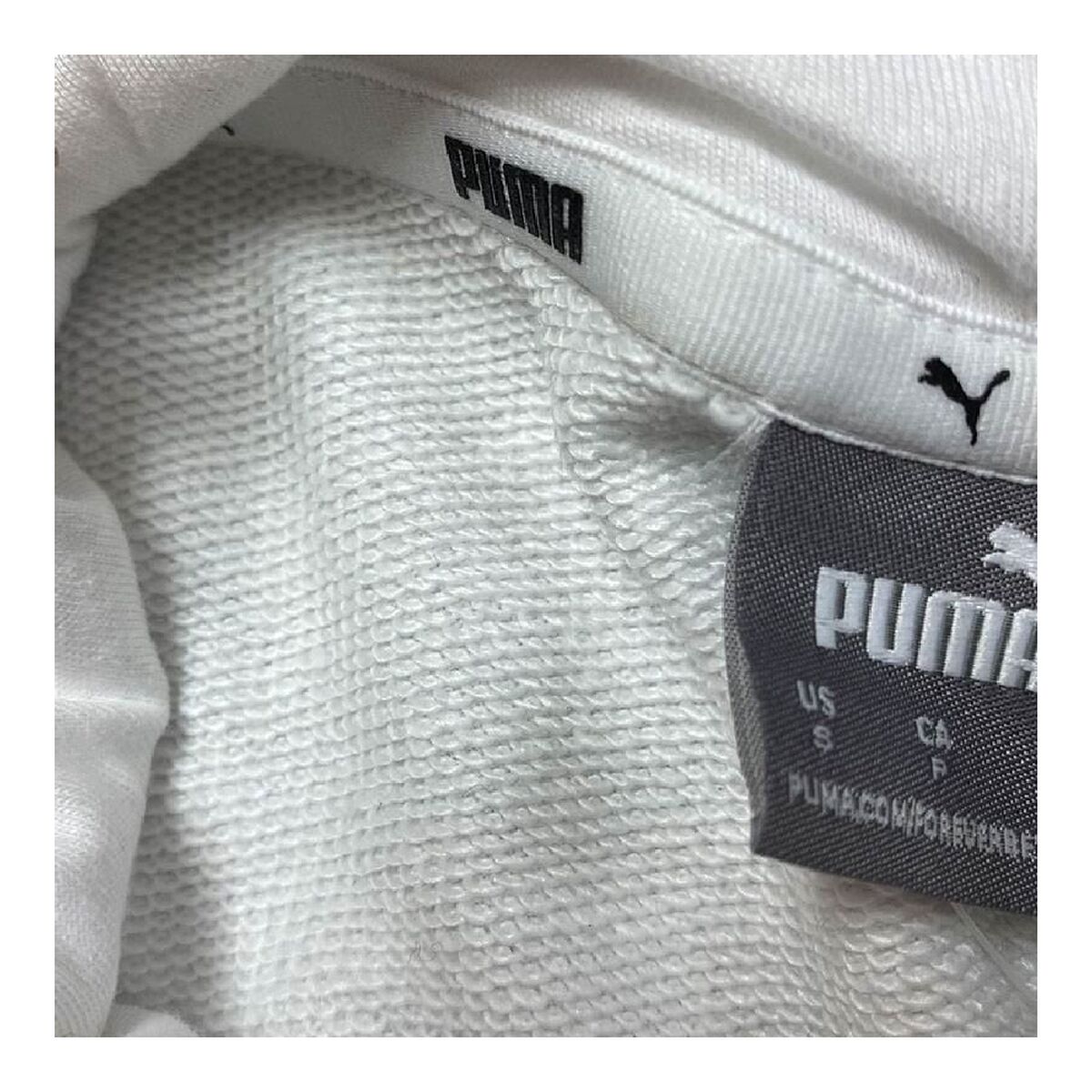 Men’s Sweatshirt without Hood Puma Power White