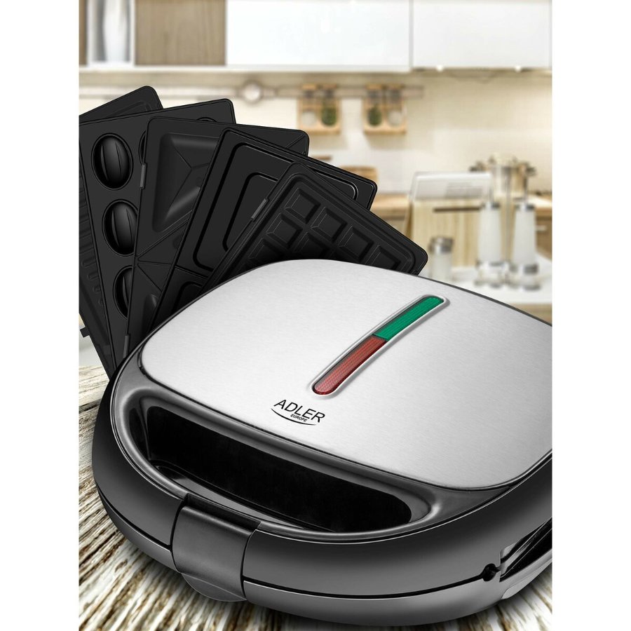 Sandwich Maker Adler AD 3040 Black 1200 W Sandwich Maker Adler AD 3040 Black 1200 W