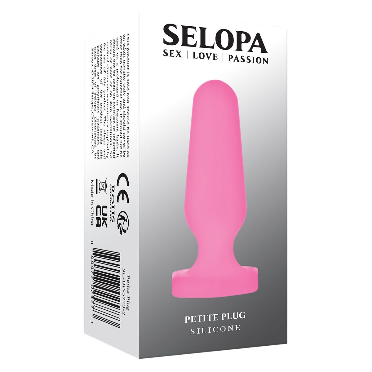 Anal plug Evolved Selopa Pink (6,4 cm)